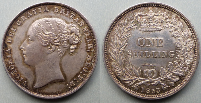 1853 shilling